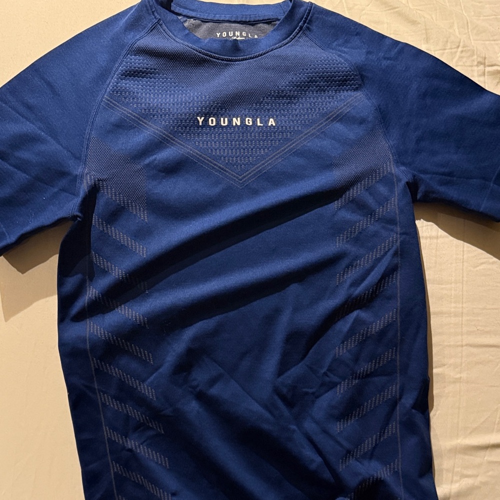 YoungLA Navy Performance Tee